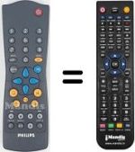 Télécommande équivalente RC283201 / 01