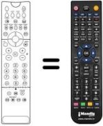Télécommande équivalente REMCON1250