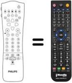 Télécommande équivalente REMCON1344