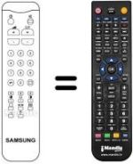 Télécommande équivalente Samsung CB5062A