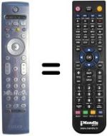 Télécommande équivalente REMCON1219