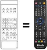 Télécommande équivalente Sanyo CEP6021TX