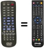 Télécommande équivalente REMCON408
