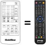 Télécommande équivalente LG 597-062F