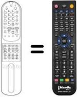 Télécommande équivalente LG CB29H40