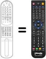 Télécommande équivalente LG CB21Q60ET