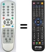 Télécommande équivalente LG RT15LA31