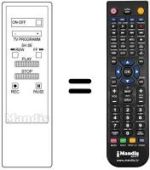 Replacement remote control Thorn 3V48