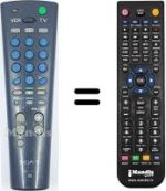 Replacement remote control Loewe RM-V8T