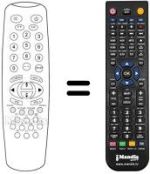 Télécommande équivalente Inno Hit 21TX SILVER