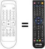 Télécommande équivalente SCHNEIDER SVC298