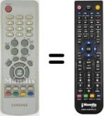 Replacement remote control Samsung AA59-00312J