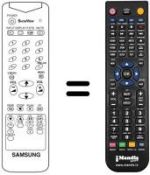 Replacement remote control Samsung 20C3DF