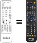 Replacement remote control AA59-10033