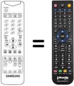 Replacement remote control AA59-10075C