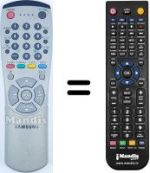 Replacement remote control Samsung AA59-00116B