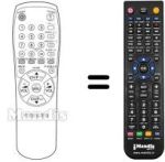 Replacement remote control Samsung CZ6844W
