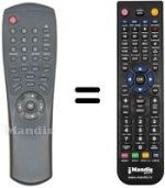 Télécommande équivalente REMCON201