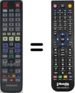Télécommande équivalente Samsung BD-C8900