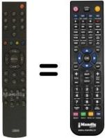 Télécommande équivalente Medion MD6060