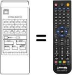 Télécommande équivalente RC81