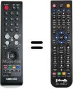 Télécommande équivalente Samsung 225MW