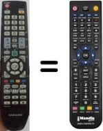 Télécommande équivalente Samsung BN59-00681A