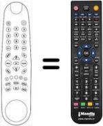 Télécommande équivalente RCM-B
