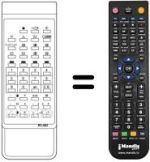 Télécommande équivalente REMCON1373