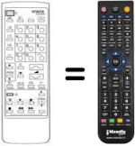 Télécommande équivalente Hitachi CL2846TAN
