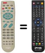 Replacement remote control Hitachi 32PD2100