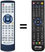 Replacement remote control REMCON387