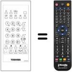 Télécommande équivalente CT-9178