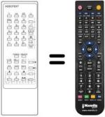 Télécommande équivalente CT-9187A