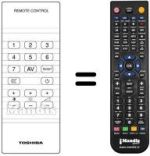 Télécommande équivalente CT-923