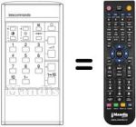 Télécommande équivalente CT-9231