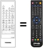 Replacement remote control CT-9268