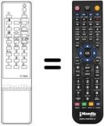Replacement remote control CT-9289