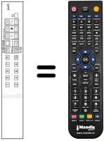 Replacement remote control CT-935