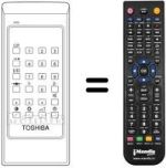 Replacement remote control CT-938