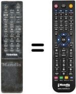 Replacement remote control CT-9381