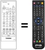 Replacement remote control CT-9384