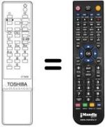 Télécommande équivalente CT-9432