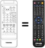 Télécommande équivalente CT-9462