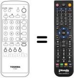 Télécommande équivalente CT-9678