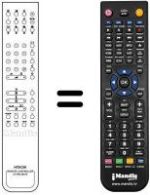 Replacement remote control Hitachi RC4403 / 01