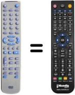 Télécommande équivalente REMCON1016