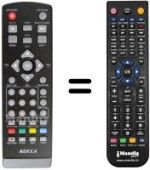 Replacement remote control REMCON588