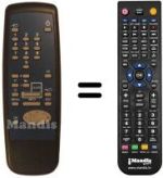 Télécommande équivalente REMCON879
