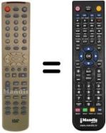 Télécommande équivalente REMCON1103